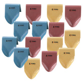 Kuber Industries Hanging Soap Holder for Bathroom|Premium PP Material|Decorative Soap Stand With Unique Drainage Design|Easy to Install|Premium Bathroom Accessories|Pack of 15|E101|Multicolor